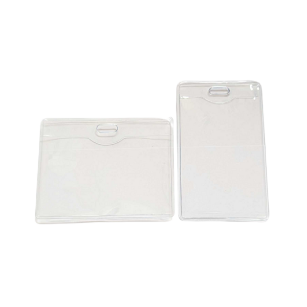 Clear Soft PVC Card Holders (Portrait or Landscape)