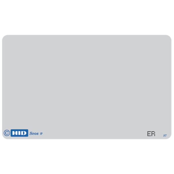 HID SEOS Cards - Blank White - Image 1