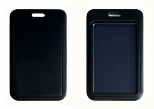 Black Rigid Sliding Card Holder